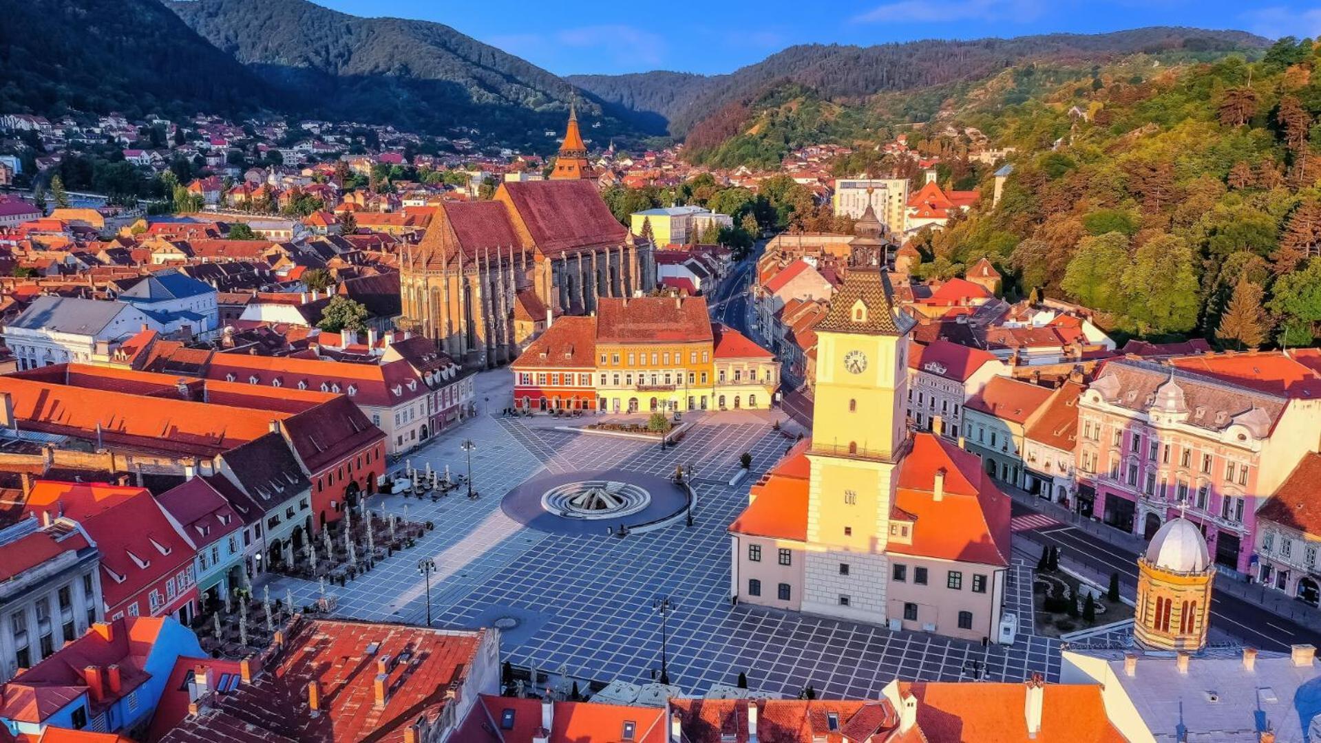 Prestige Aparthotel Braşov Esterno foto