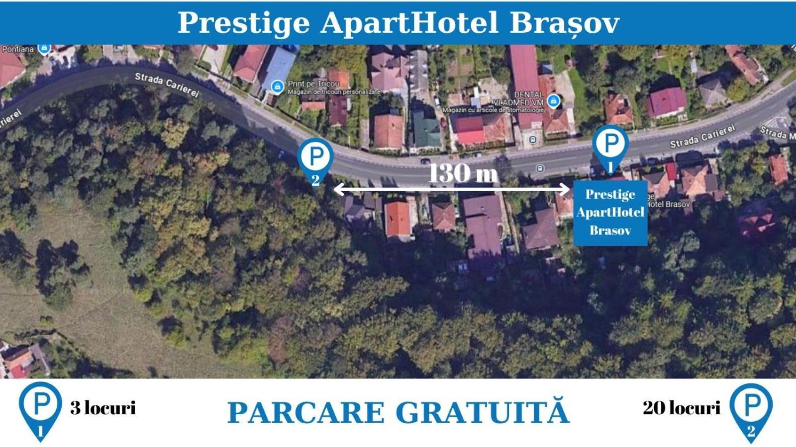 Prestige Aparthotel Braşov Esterno foto